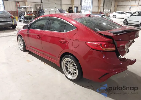 2017 Hyundai Elantra Sport z USA, uszkodzony, nr VIN KMHD04LB0HU336480